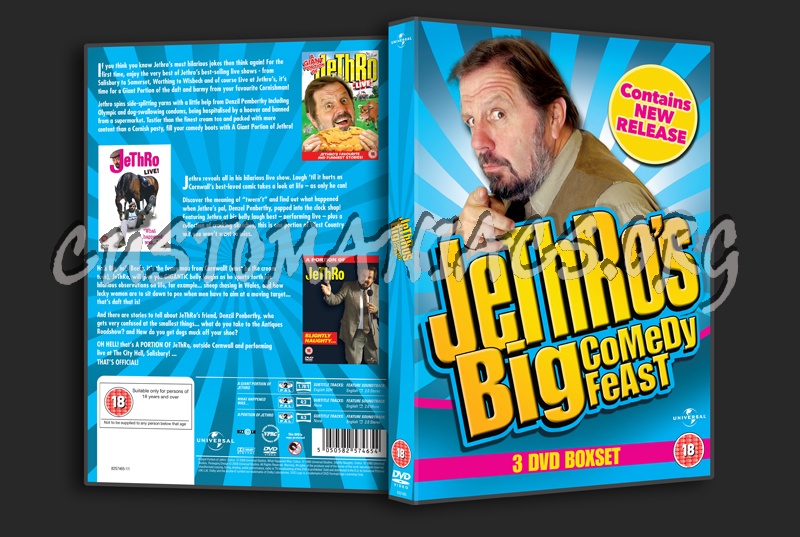 Jethro's Big Comedy Feast dvd cover