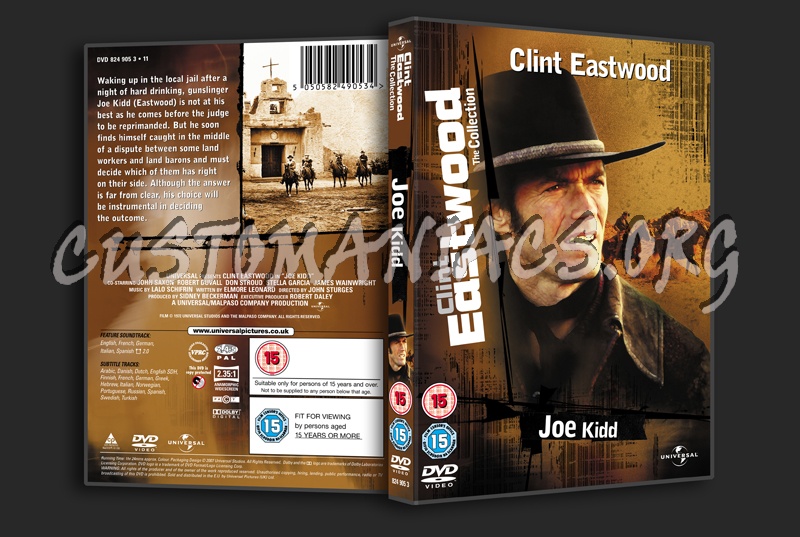 Joe Kidd dvd cover - DVD Covers & Labels by Customaniacs, id: 118715 ...