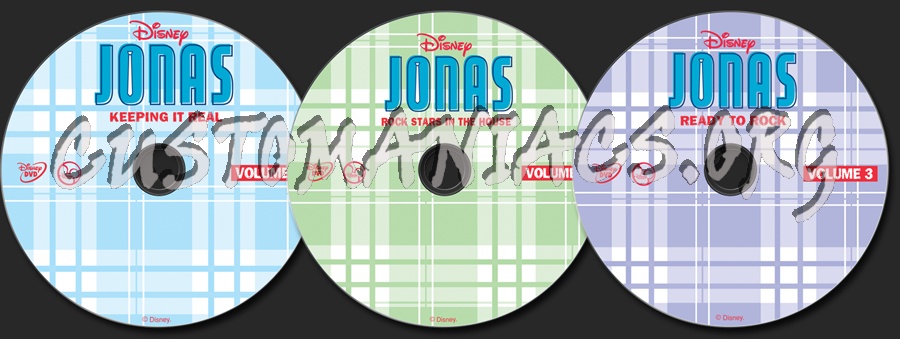 Jonas Brothers Season 1 Keeping it Real dvd label