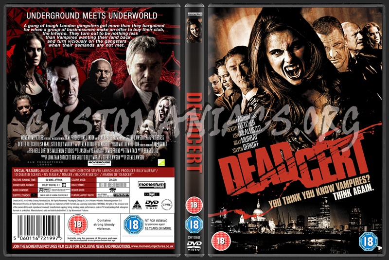 Dead Cert dvd cover