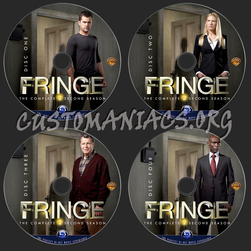 Fringe Season Two blu-ray label