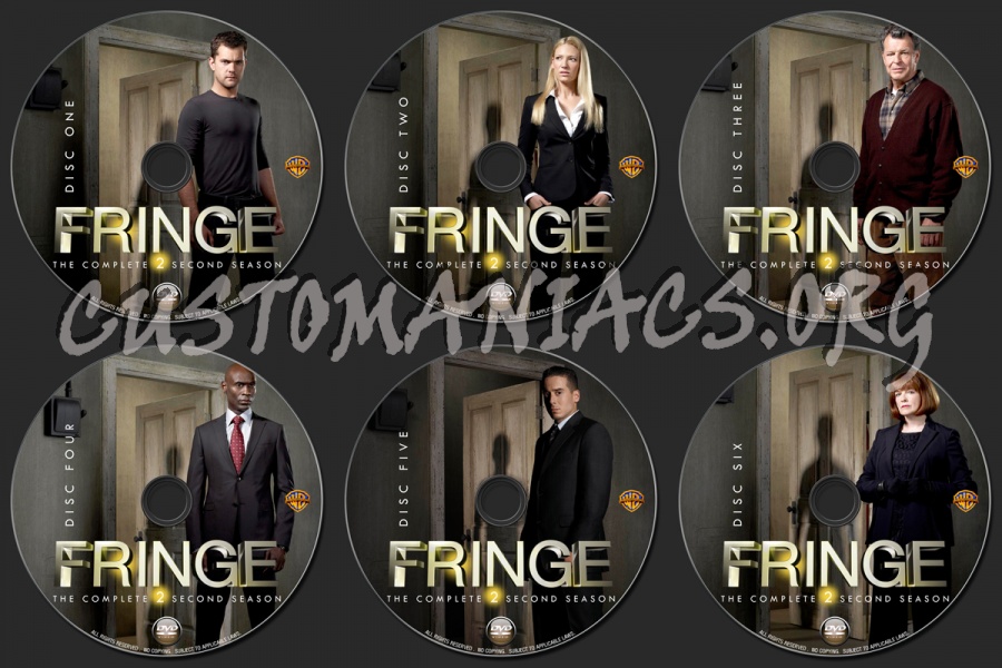 Fringe Season Two dvd label