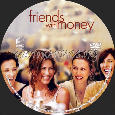 Friends With Money dvd label