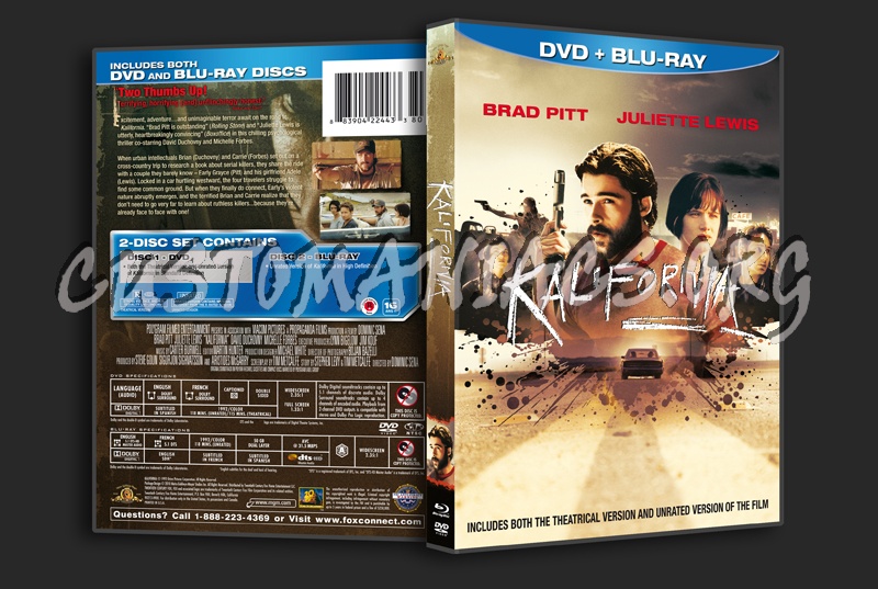 Kalifornia dvd cover