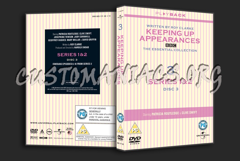 Keeping Up Appearances Series 1&2 Disc 3 dvd cover