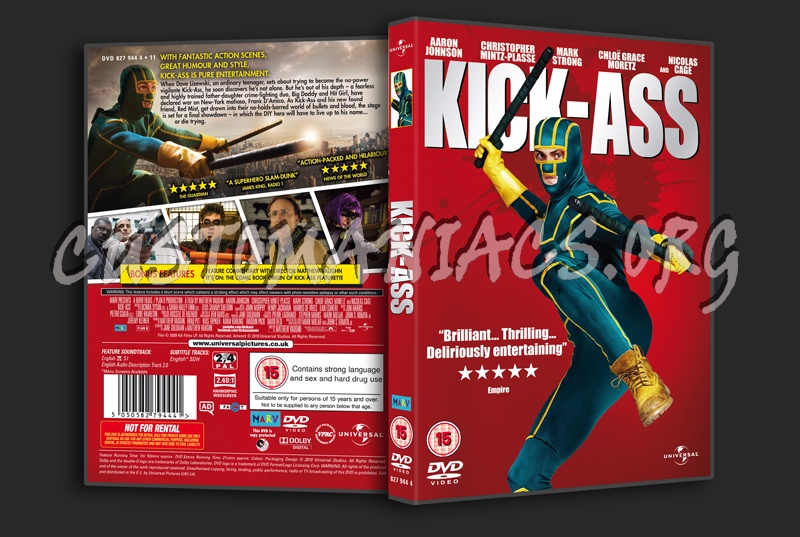 Kick-Ass dvd cover