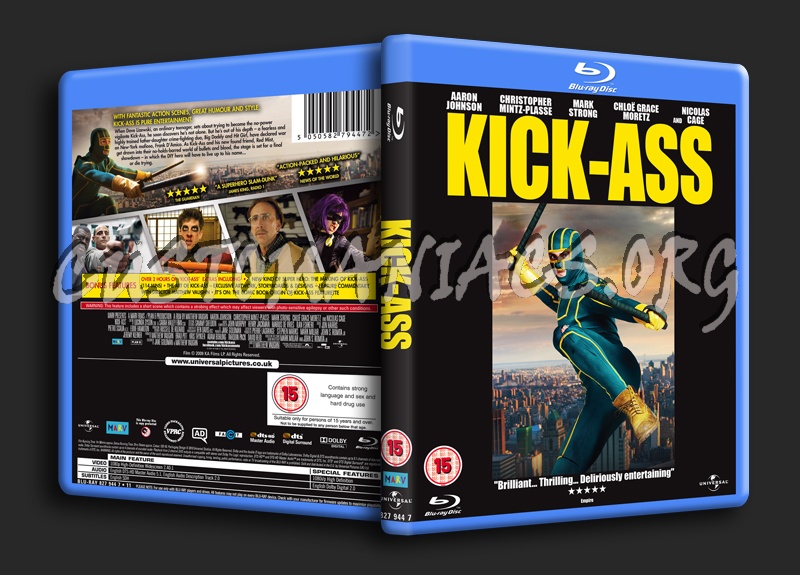 Kick-Ass blu-ray cover