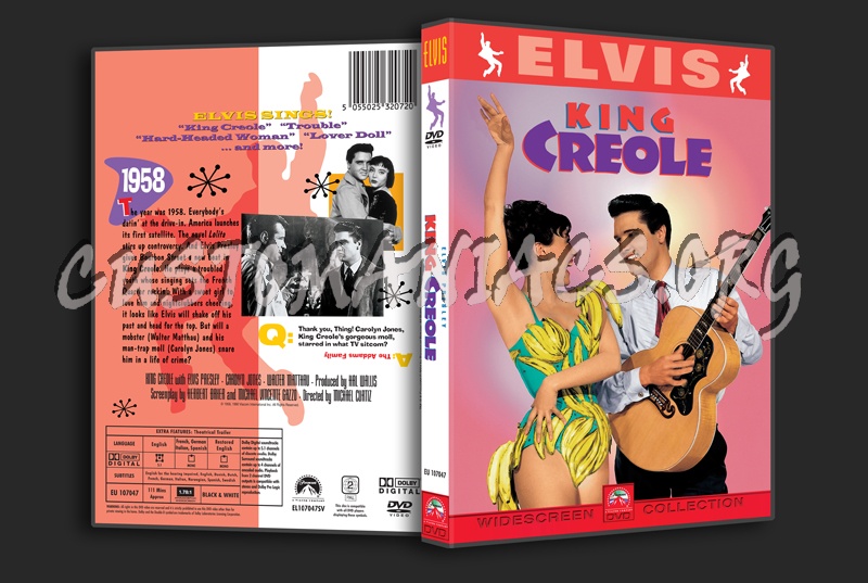 Elvis: King Creole dvd cover