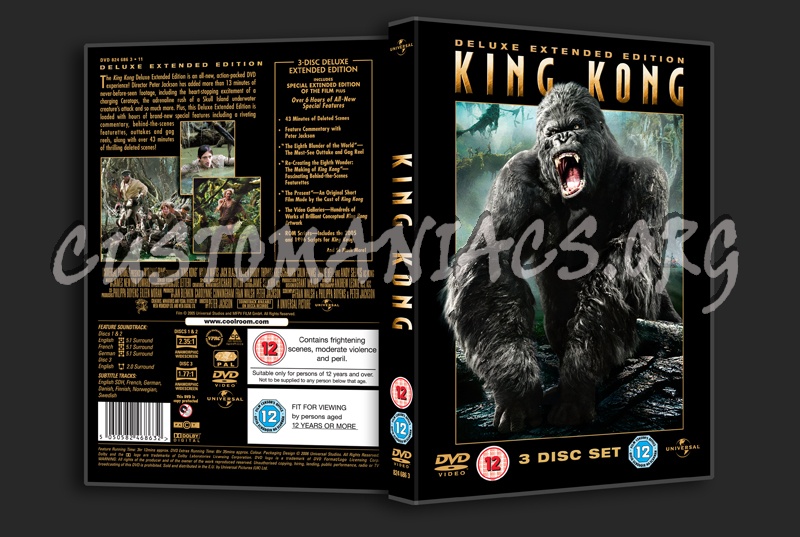 King Kong dvd cover