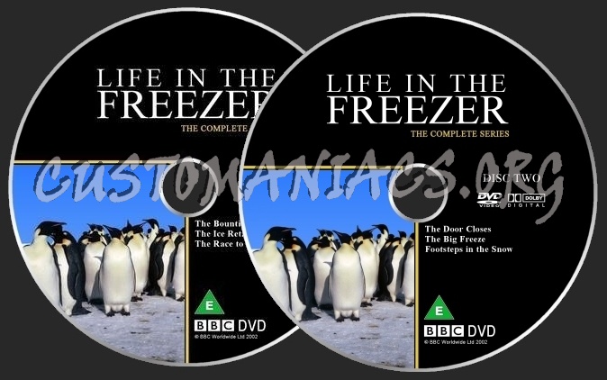 Life In The Freezer dvd label