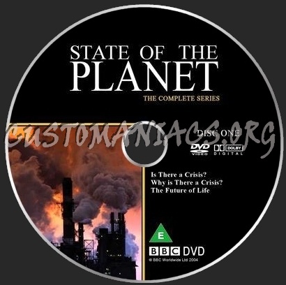 State Of The Planet dvd label