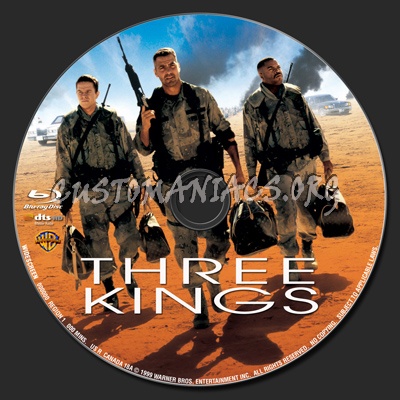 Three Kings blu-ray label