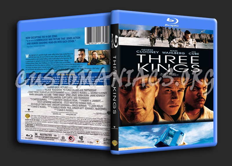 Three Kings blu-ray cover