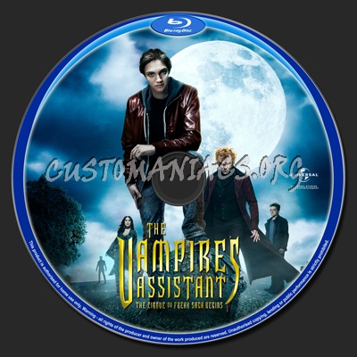 Cirque Du Freak The Vampires Assistant blu-ray label