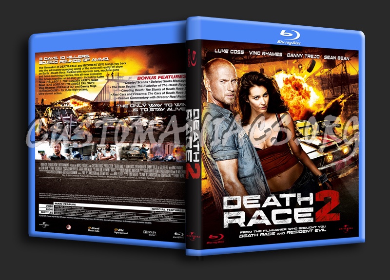 Death Race 2 blu-ray cover