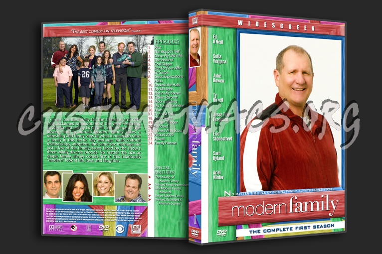 Modern Family dvd cover