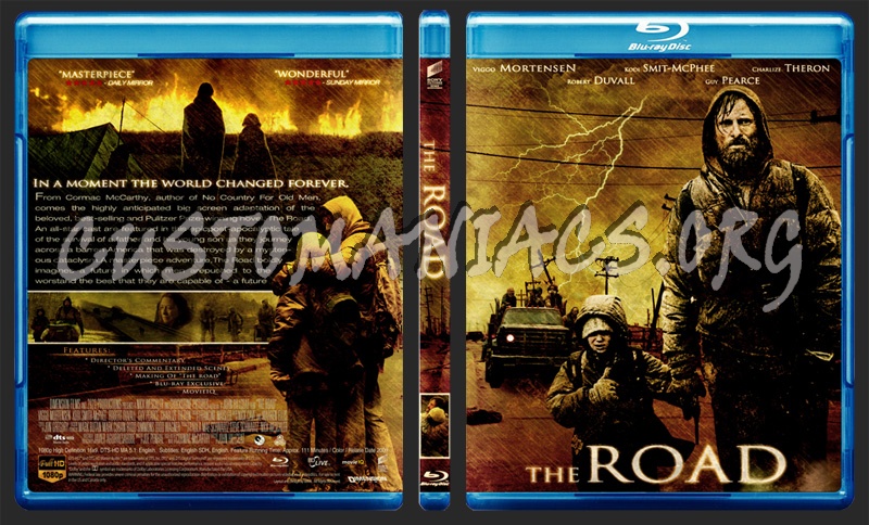 The Road blu-ray cover