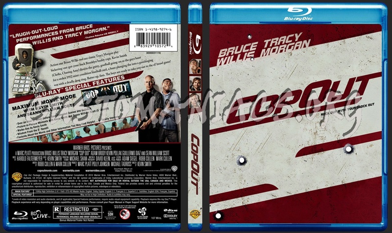 Cop Out blu-ray cover