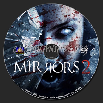 Mirrors 2 dvd label