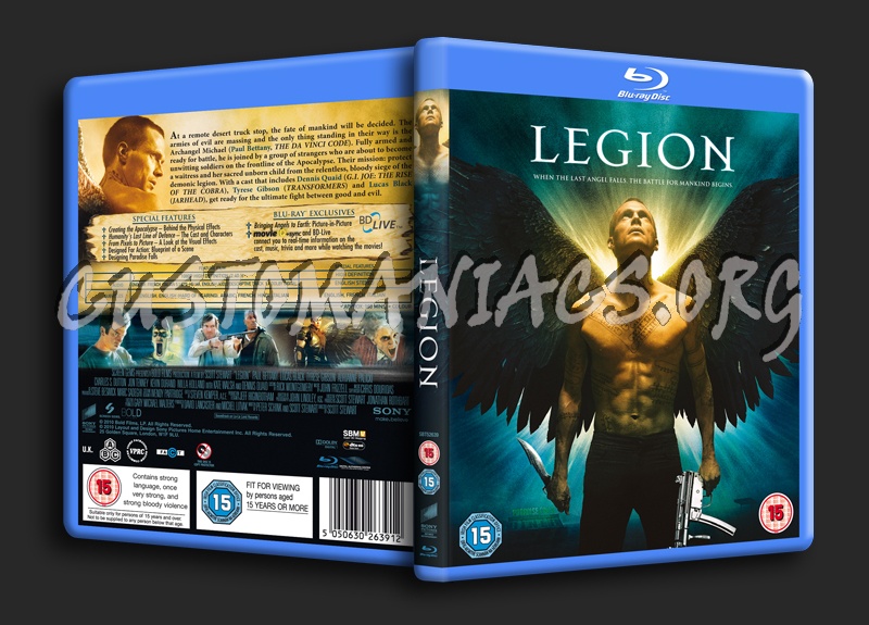 Legion blu-ray cover