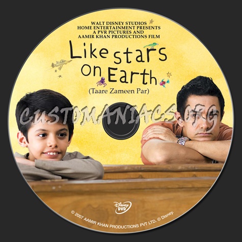 Like Stars on Earth dvd label