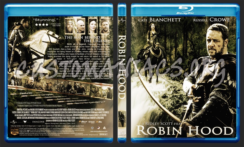 Robin Hood blu-ray cover