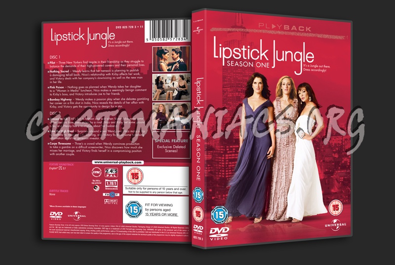 Lipstick Jungle Season 1 dvd cover