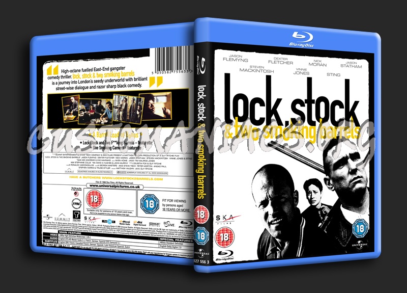 Lock, Stock & Two Smoking Barrels blu-ray cover