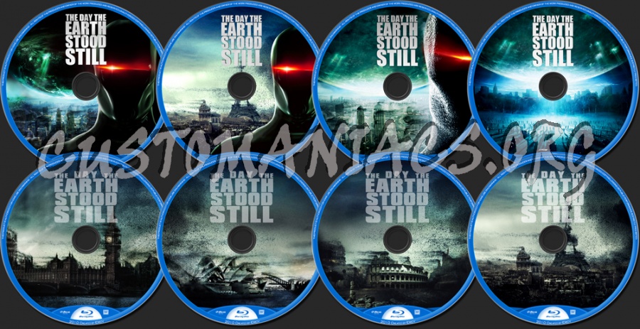 The Day the Earth Stood Still blu-ray label