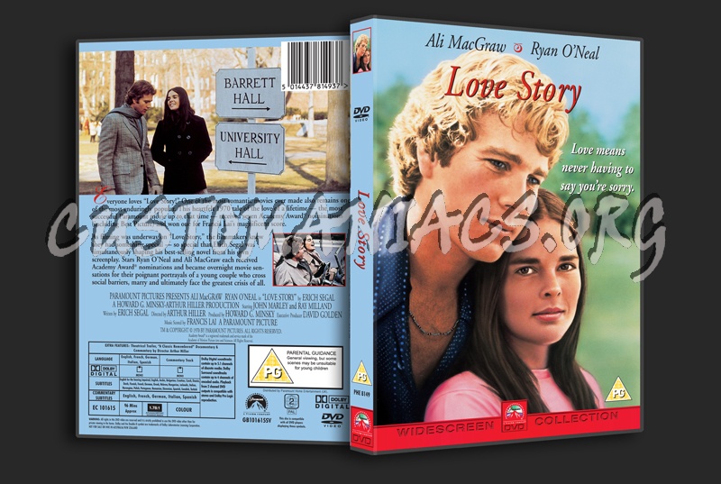 Love Story dvd cover