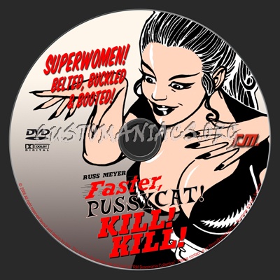 Faster, Pussycat! Kill! Kill! dvd label