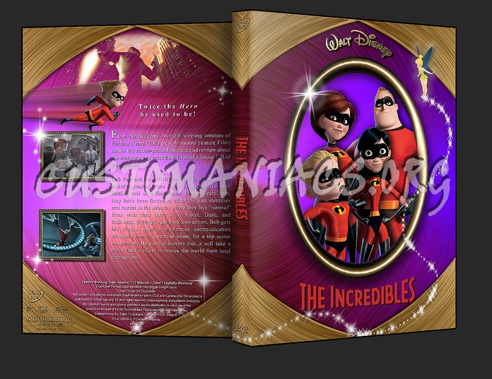 The Incredibles dvd cover