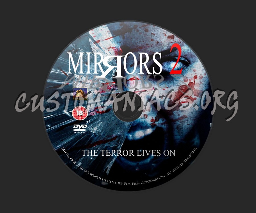 MIRRORS 2 dvd label