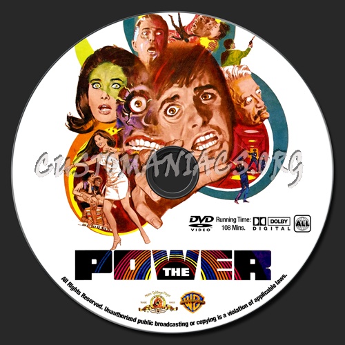 The Power dvd label