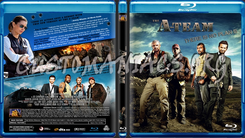 The A-Team blu-ray cover