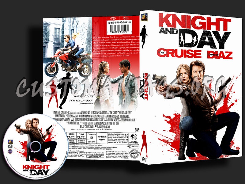 Knight and Day dvd cover