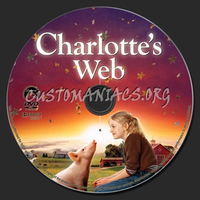 Charlotte's Web dvd label