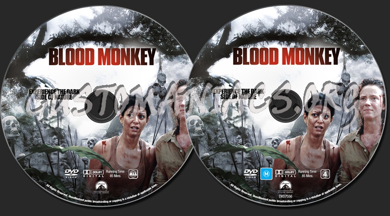 Blood Monkey dvd label