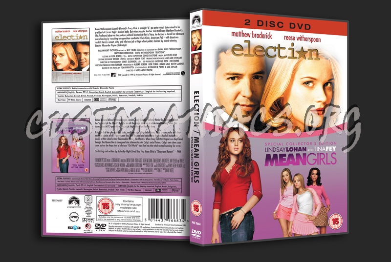 Election / Mean Girls dvd cover