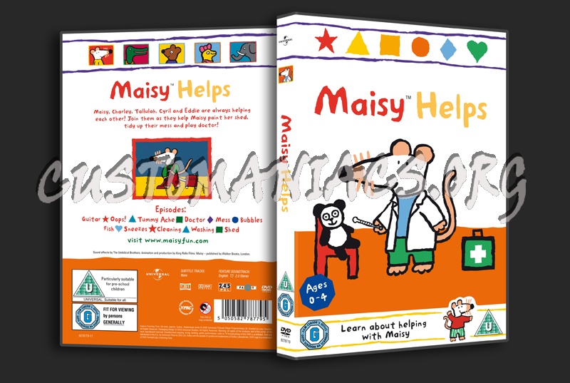 Maisy Helps dvd cover