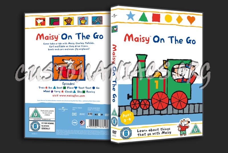 Maisy on the Go dvd cover