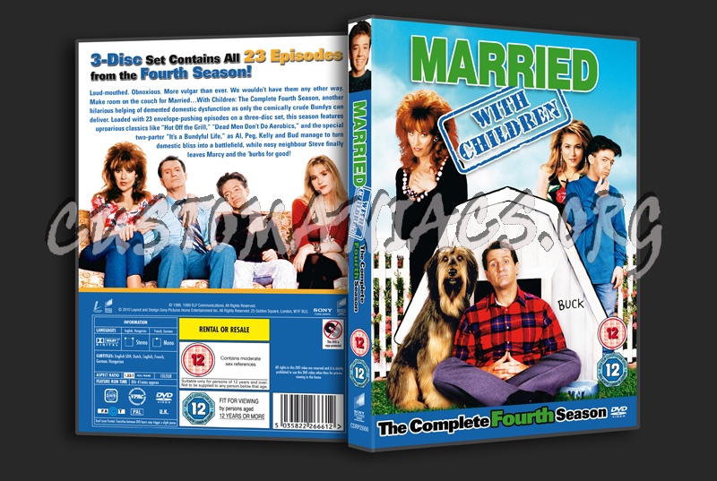 Married With Children Season 4 dvd cover