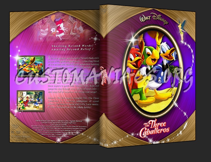 The Three Caballeros dvd cover