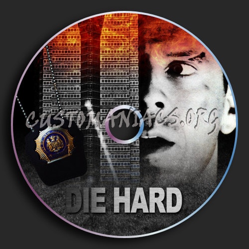 Die Hard dvd label