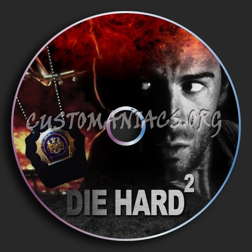 Die Hard 2 dvd label