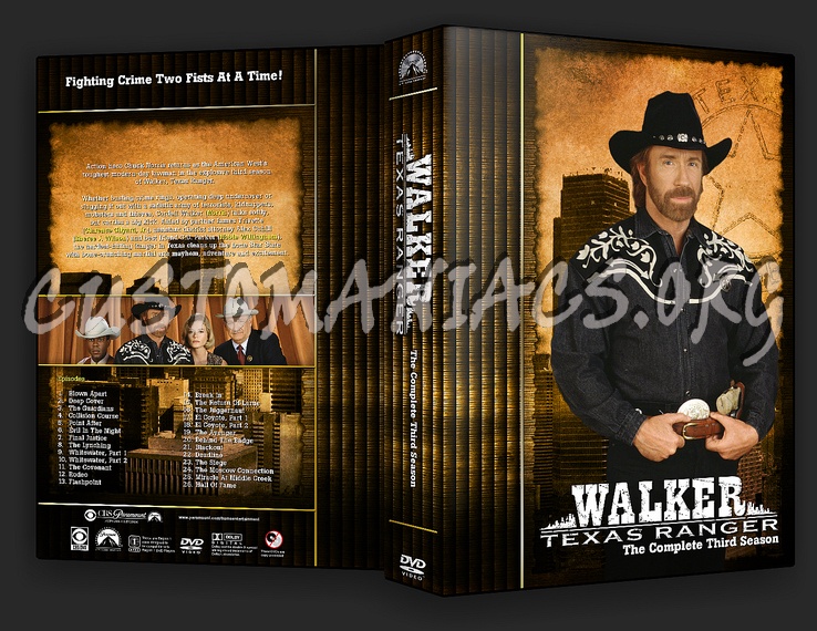 Walker, Texas Ranger - TV Collection dvd cover