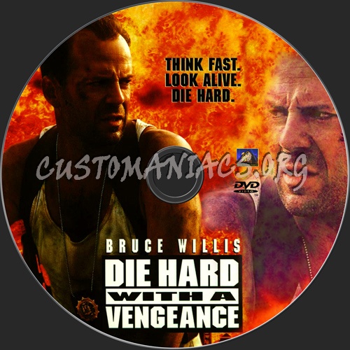 Die Hard III dvd label