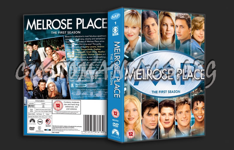 Melrose Place Season 1 dvd cover