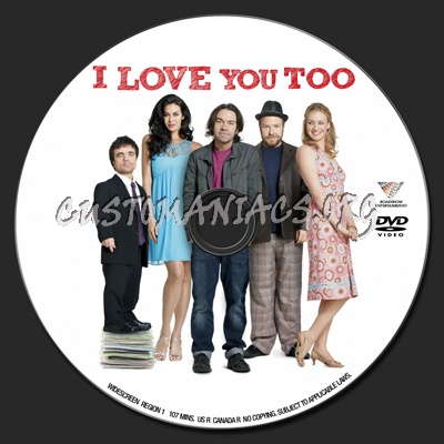 I Love You Too dvd label