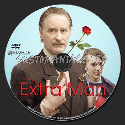 The Extra Man dvd label